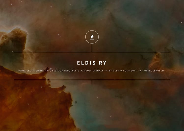 Eldis ry:n vuosikokous 2025 /  Eldis ry's annual meeting 2025