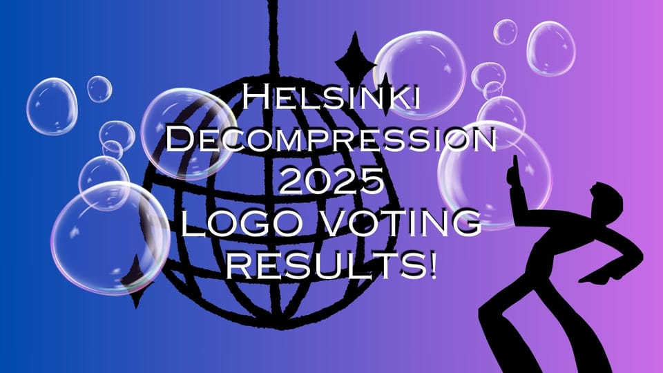 Helsinki Decompression logo voting is over - here's the results!